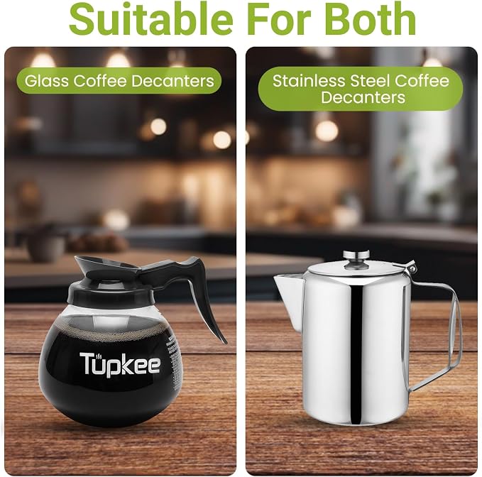 Tupkee Coffee Pot Cleaning Brush – Non Scratching, Long Lasting Bristles - Image 7