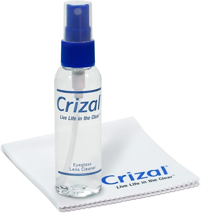 Eyeglass Lens Cleaning Kit – 1 Pack – Designed & Tested by Crizal