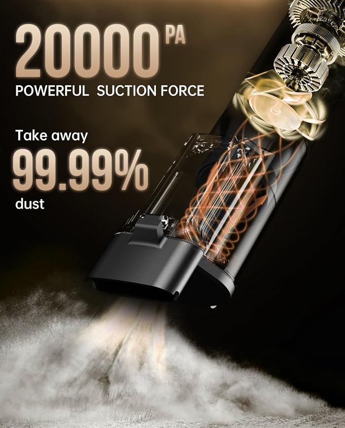 Car Vacuum, Portable Vacuum for Car - Image 3