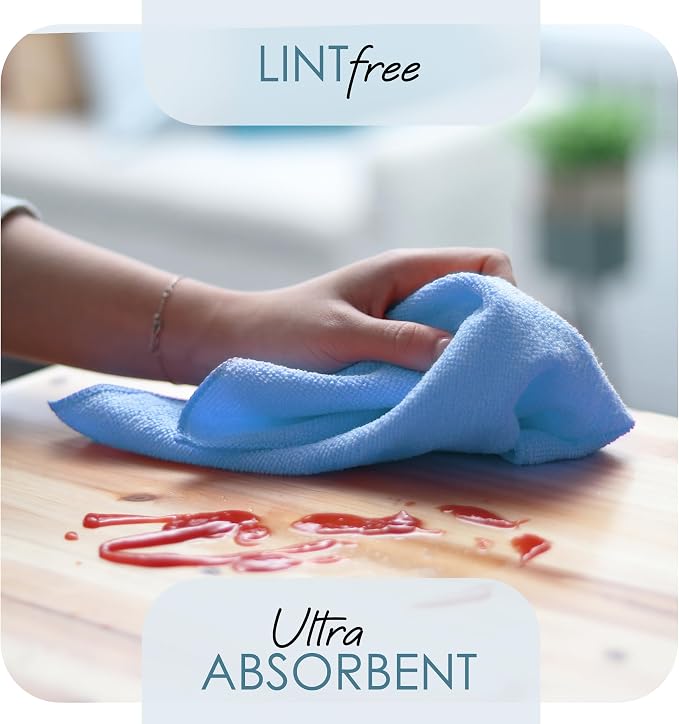 Hearth & Harbor Microfiber Cleaning Cloth, Microfiber Towels - Image 8