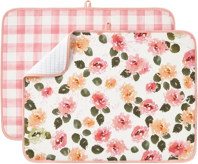 FRESHMINT Printed Dish Drying Mats by FRESHMINT