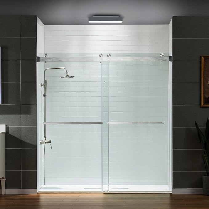 Woodbridge Frameless Tub Doors 66-72" Width x 76" Height by WOODBRIDGE