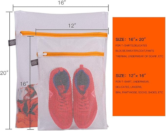 Kimmama Laundry Bags Mesh Wash Bag, Lingerie Bags - Image 2