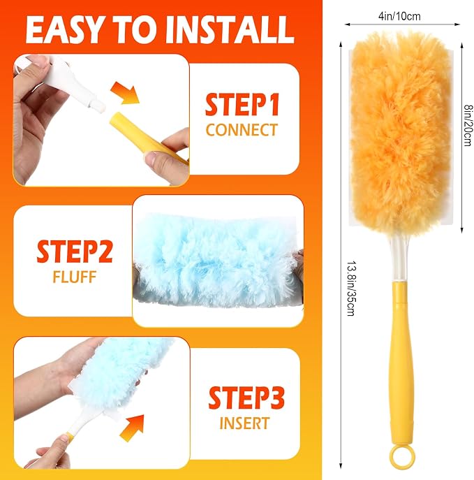 60 Pack Heavy Duty Duster Refills - Image 3