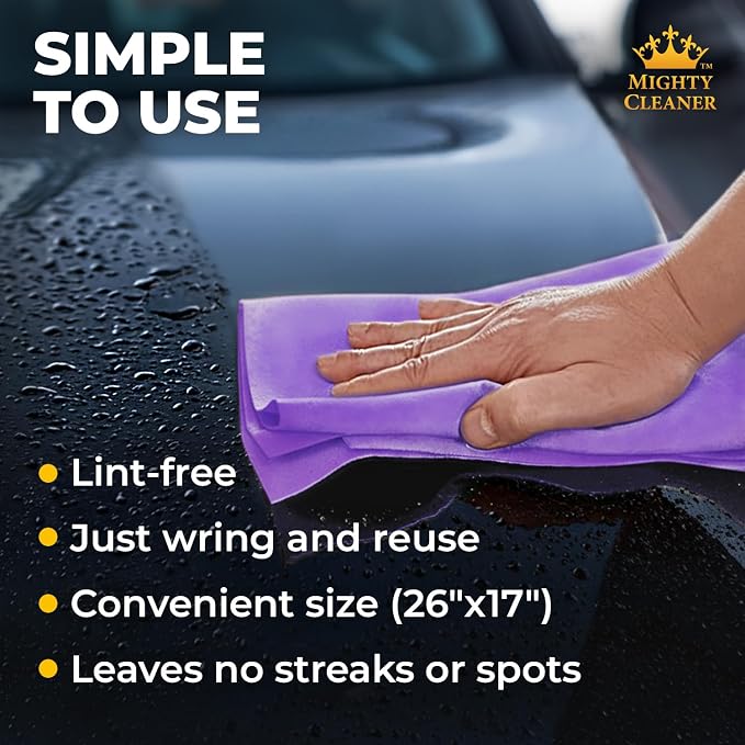 Premium Shammy Cloth for Car Drying - Image 5