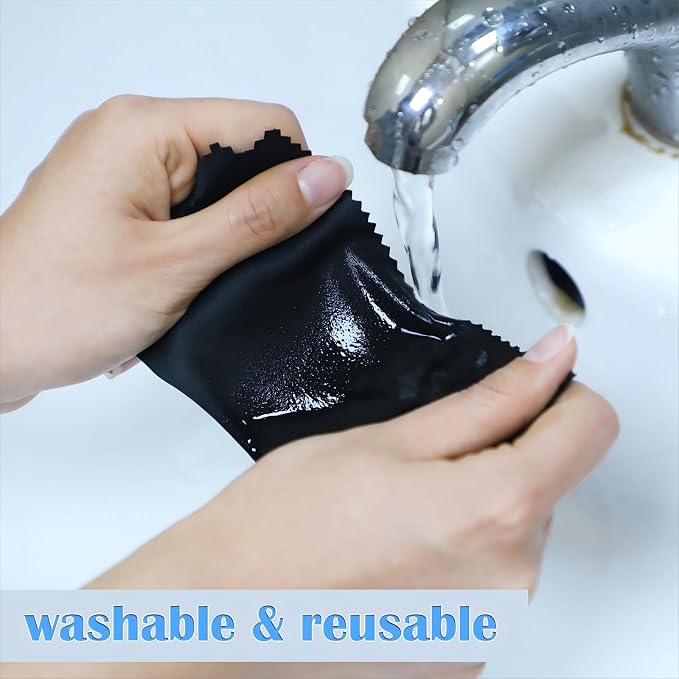 Sumind 100Pcs Eyeglass Cleaning Cloth Bulk 5.5 in Microfiber Glass Cleaning - Image 5