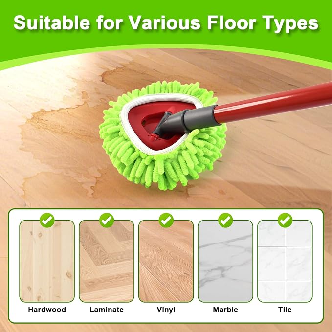 Mop Replace Head for O Cedar, Spin Mop Heads Replacements for Ocedar RinseClean - Image 8