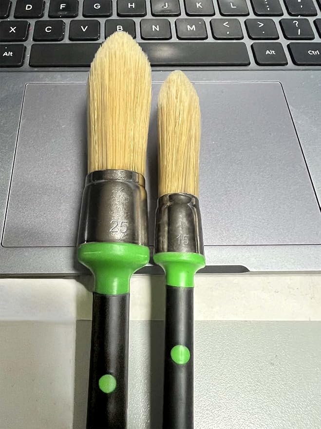 Small Paint Brushes for Touch Ups, Trim Stain Brushes for Sash, Baseboards - Image 7