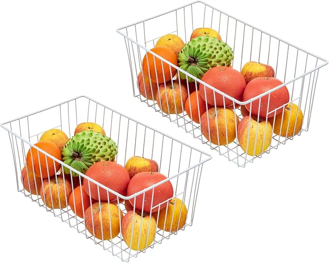 16inch Upright Freezer Organizer Baskets - Image 4