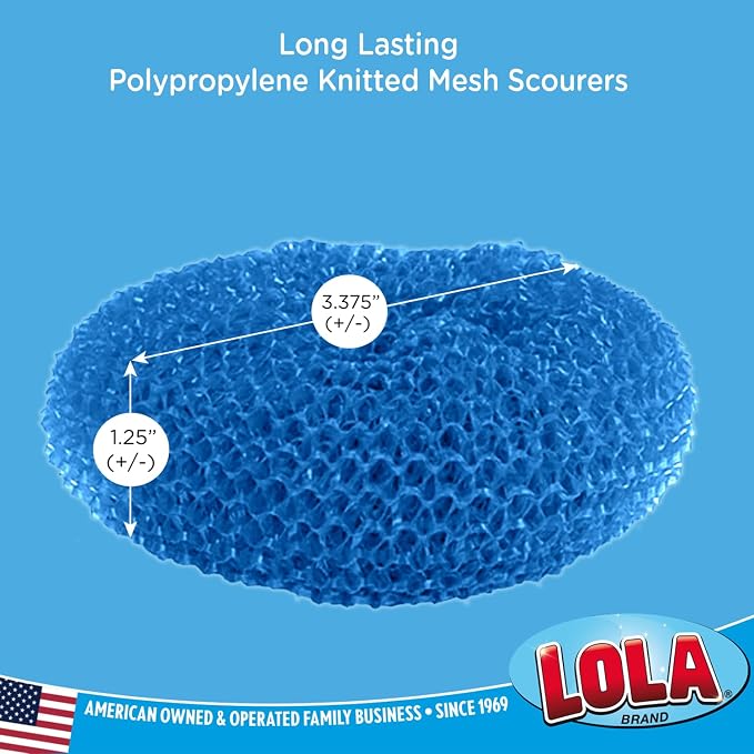 LOLA Plastic Mesh Scouring Pads - Image 2