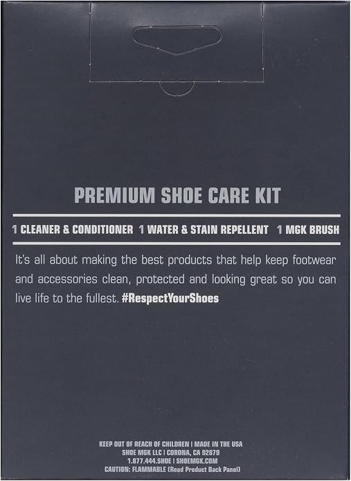Shoe MGK Clean & Protect Shoe Care Kit Shoe Cleaner & Conditioner, Water & - Image 2