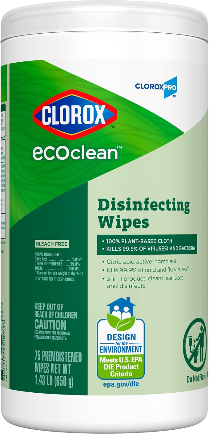 CloroxPro Clorox EcoClean Disinfecting Wipes - Image 11