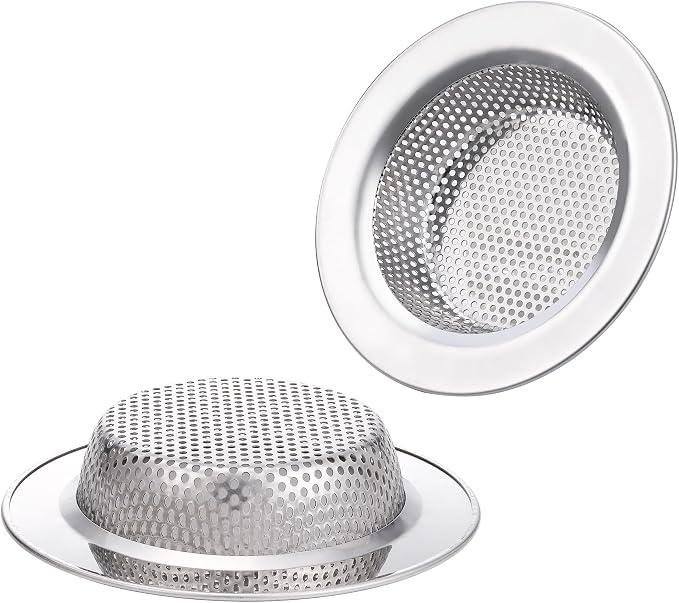 2pcs Kitchen Sink Strainer Stainless Steel, Kitchen Sink Drain Strainer by Unknown