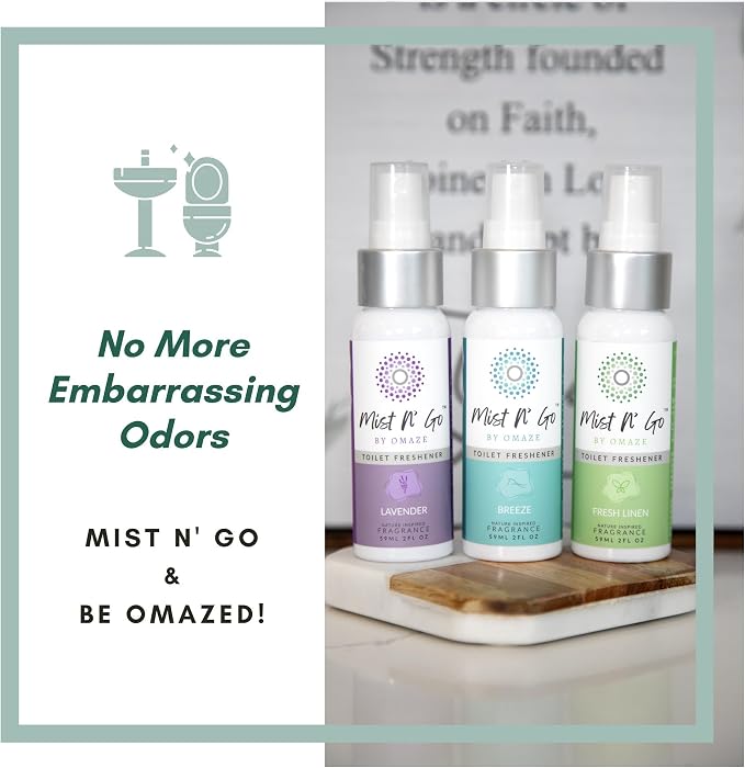 Mist N' Go Omaze Travel Bathroom Spray - Image 7