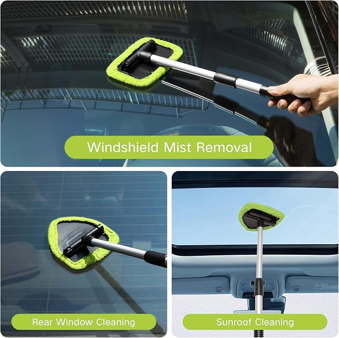 10pcs Windshield Cleaner Tool, Car Window Cleaning Wash Kit - Image 2