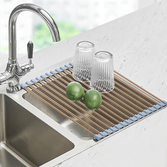 Seropy Roll Up Dish Drying Rack Over The Sink Drying Rack by SeropyDirect