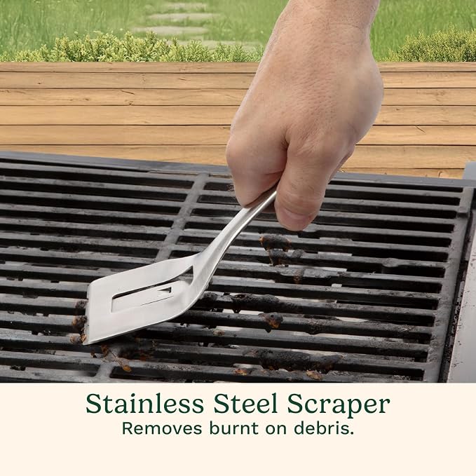 Cuisinart 3-in-1 Chainmail Grill Cleaner, Bristle-Free Dual Function Heavy-Duty - Image 6
