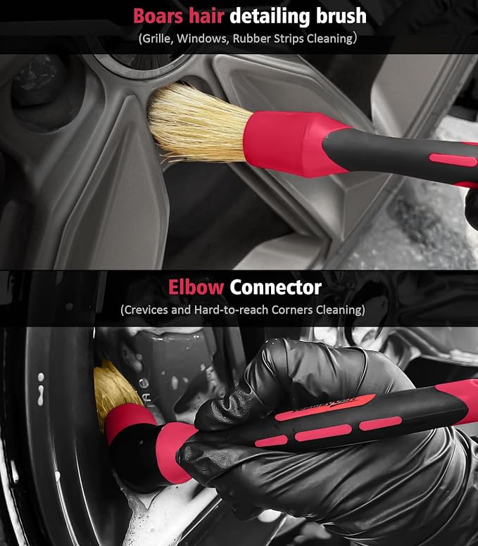 YeewayVeh 6PCS Motorcycle Cleaning Kit - Image 4