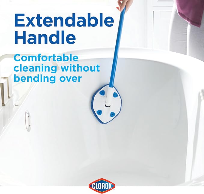 Clorox Extendable Tub & Tile Scrubber - Image 7