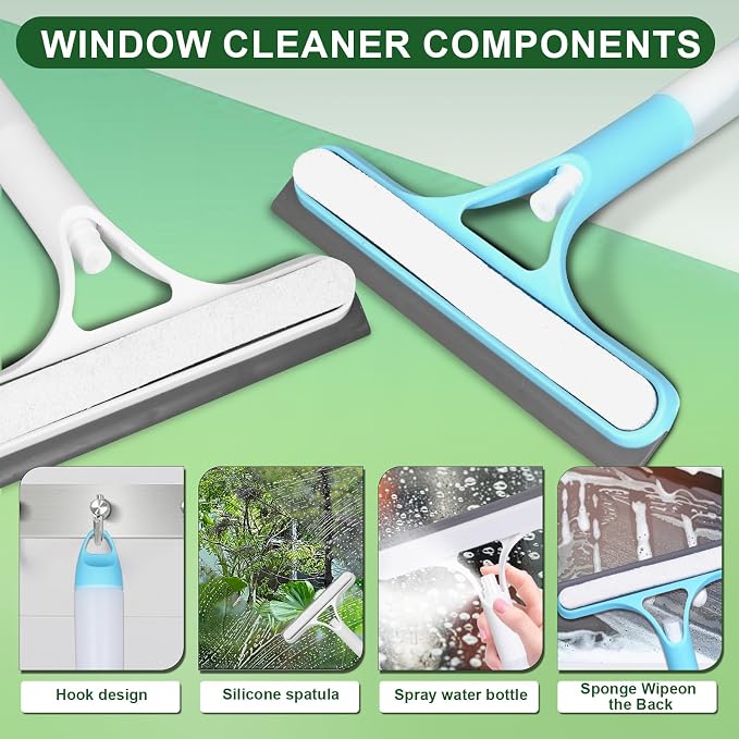 3 in 1 Window Cleaning Scraper, Window Squeegee - Image 6