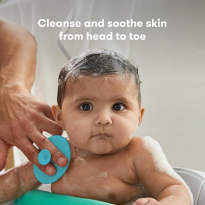 Frida Baby DermaFrida The SkinSoother Baby Bath Brush | Cradle Cap Brush - Image 2