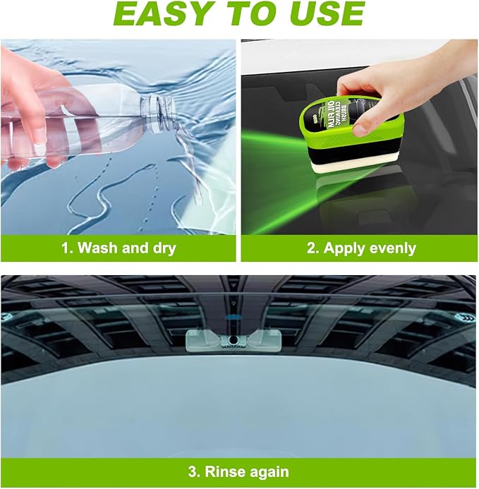 Automotive Oil Film Cleaning Brush, 2026 New Car Windshield Oil Film Remover - Image 5