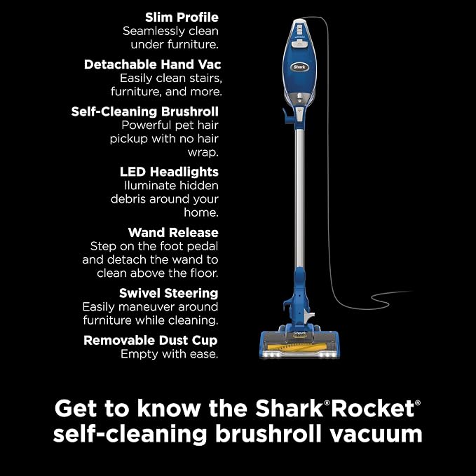 Shark HV343AMZ Rocket Corded Stick Vacuum - Image 10