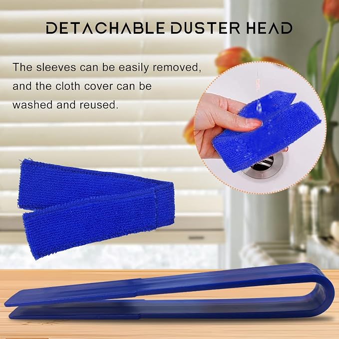 2 PCS Car Blinds Duster, Window Blind Cleaner Duster Brush - Image 5