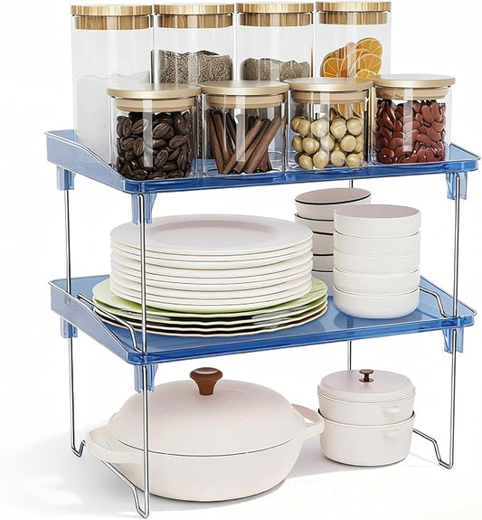 Acrylic Cabinet Organizer Shelf, Spice Rack, Countertop Organizers by STARLATTA