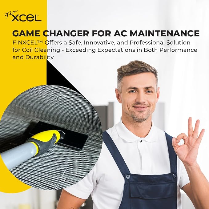 Coil Cleaning Brush for HVAC & AC – Evaporator & Condenser Coil Cleaner Tool - Image 8