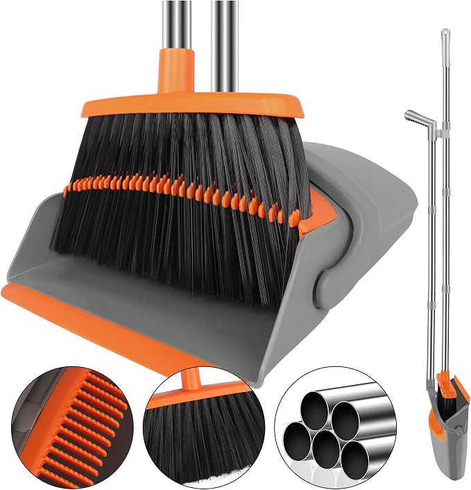 Broom and Dustpan Set for Home, Broom by UDUK