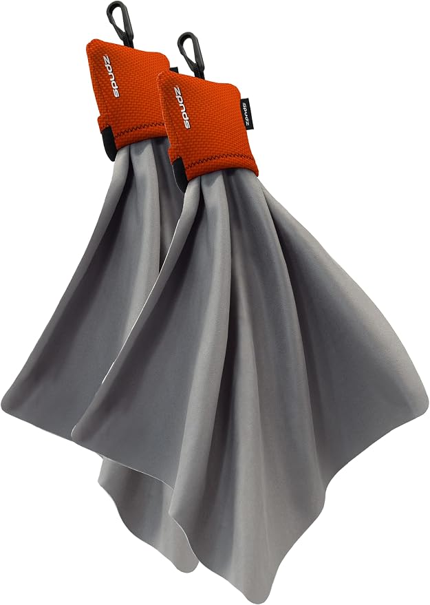 SPUDZ Ultra Microfiber Lens Cleaner – Closable Pouch, Washable – by ALPINEINNOVATIONS