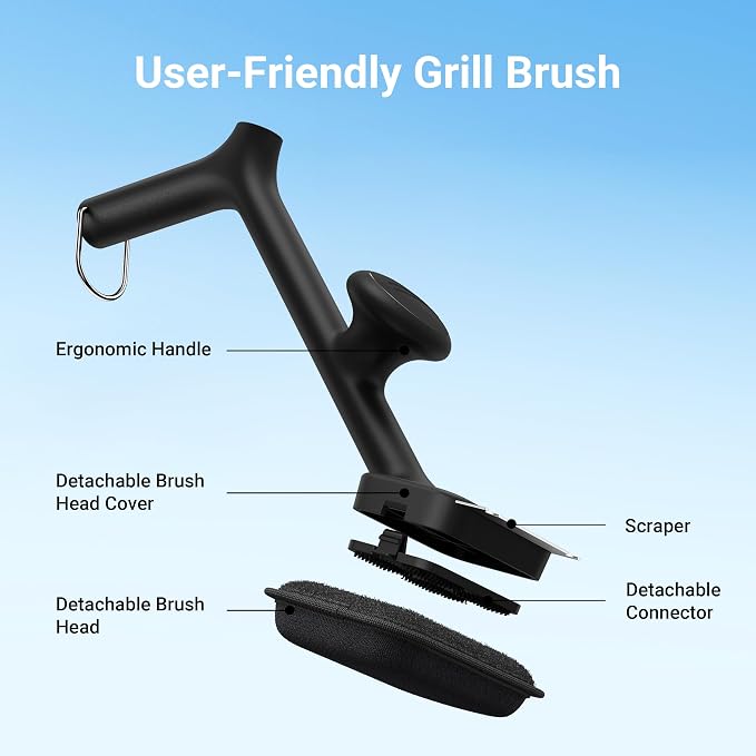 ThermoMaven Grill Brush Bristle Free - Image 2