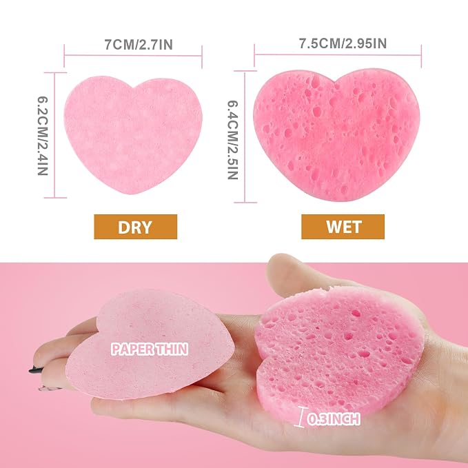60-Count Compressed Facial Sponges - Image 3