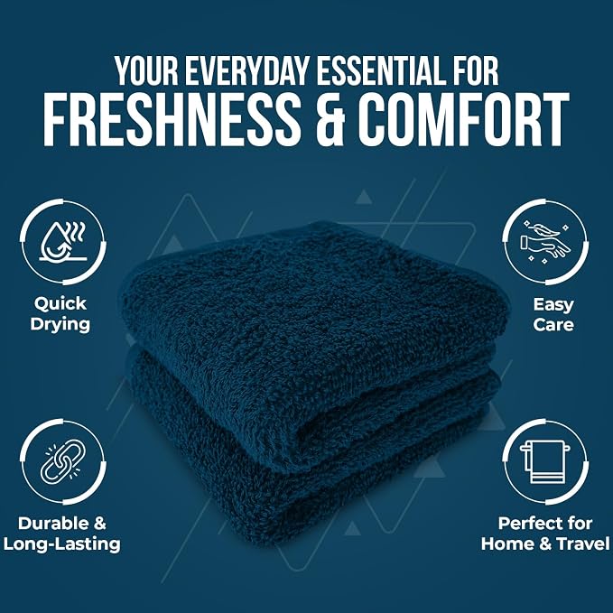 DAN RIVER 24 Pack Wash Cloths for Showering - Image 5