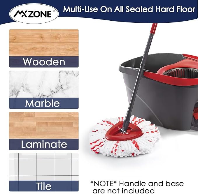 Spin Mop Heads Replacements Compatible - Image 7
