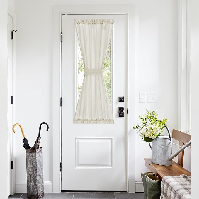 NICETOWN Linen Curtains 50 Inches Long by NICETOWN