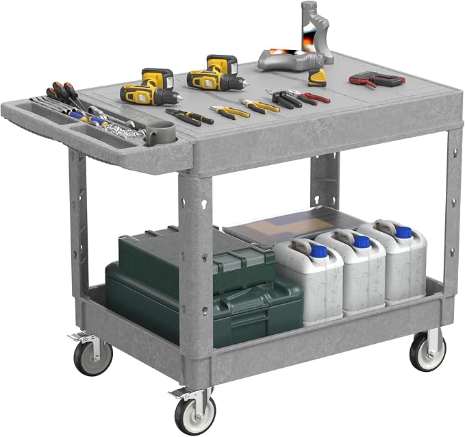 Heavy Duty Flat Top Utility Cart by Maemttes