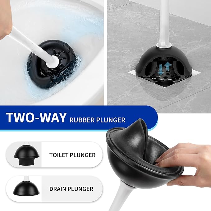 MR.SIGA Toilet Plunger and Bowl Brush - Image 6