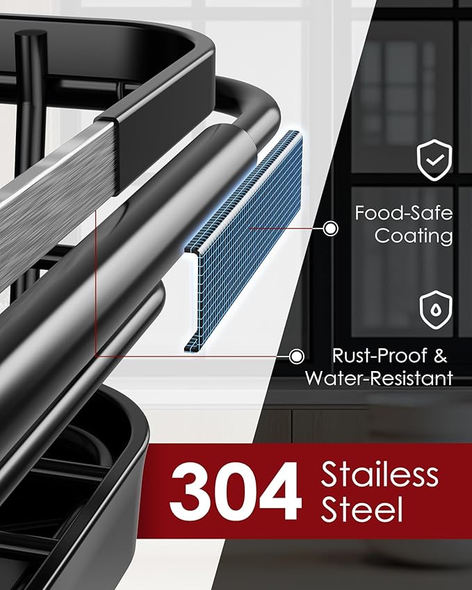 Stainless Steel Dish Drying Rack - Image 3