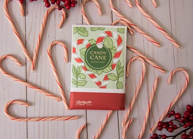 Floral Simplicity Candy Cane Scented Sachets Pack of 6, Fall & Winter - Image 7