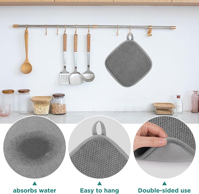 Microfiber Dish Drying Mat, Super Absorbent Kitchen Dish Drying Pad - Image 4