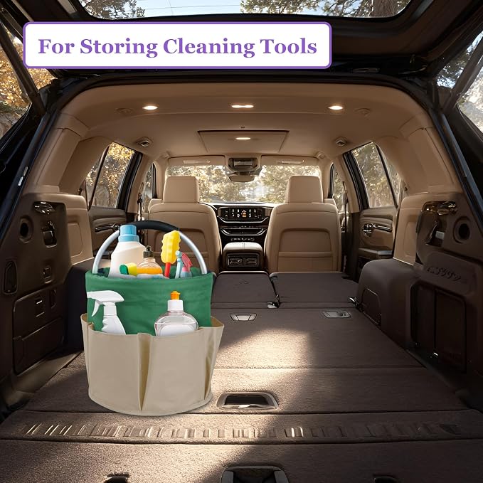 Set of 2 Foldable Cleaning Caddy - Image 6