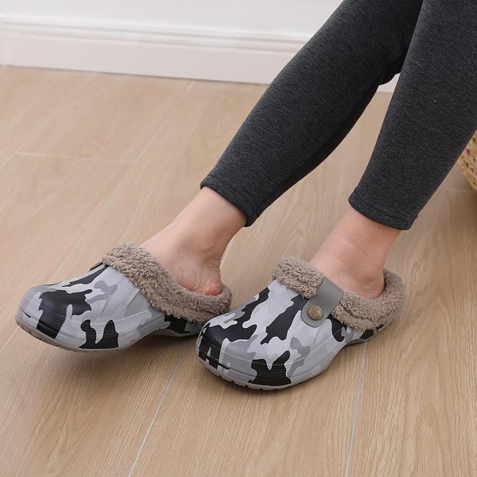 Beslip Classic Fur Lined Clogs Waterproof Winter Fuzzy Slippers - Image 6