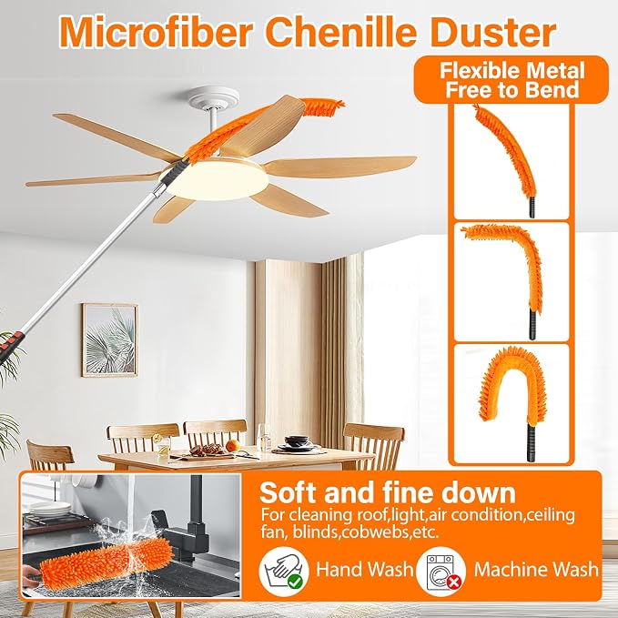26FT High Reach Duster Cleaning Kit - Image 3