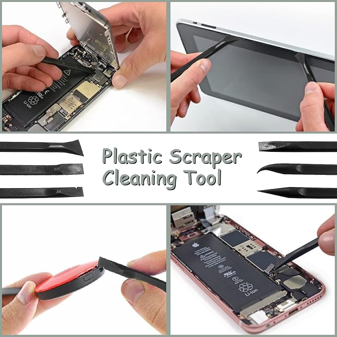 9Pcs Carbon Fiber Scraper Cleaning Tool Non-Scratch Plastic Multi-Purpose Stiff - Image 6