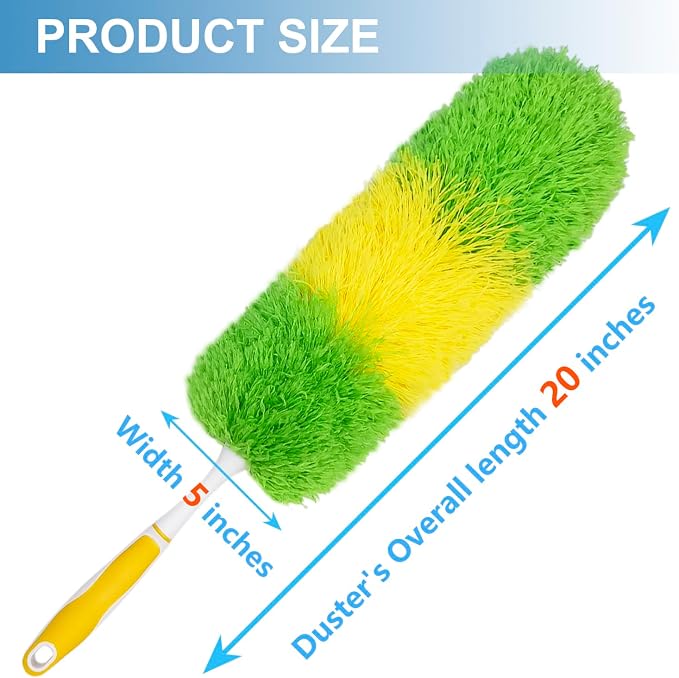 2 Pack 20-inch Microfiber Dusting Dusters - Image 2