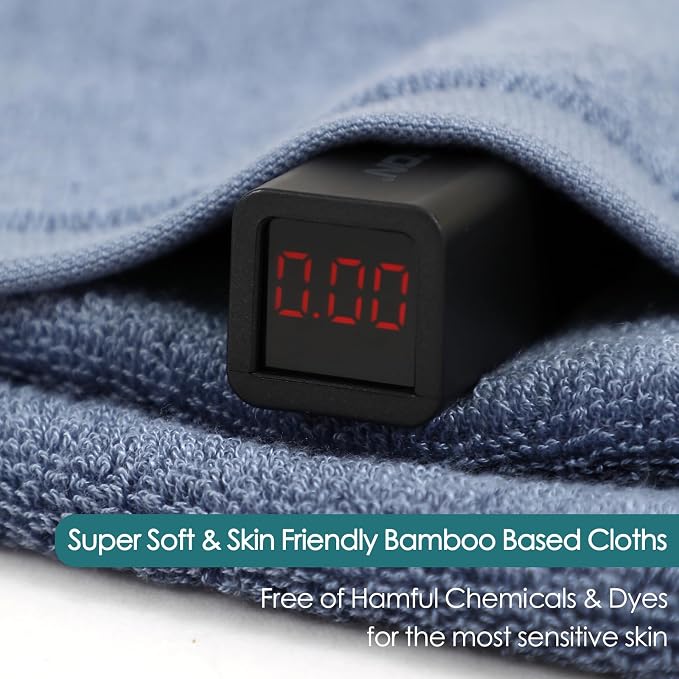 Wash Cloths 6 Pack, Super Soft and Gentle Face Towel on Sensitive Skin - Image 3