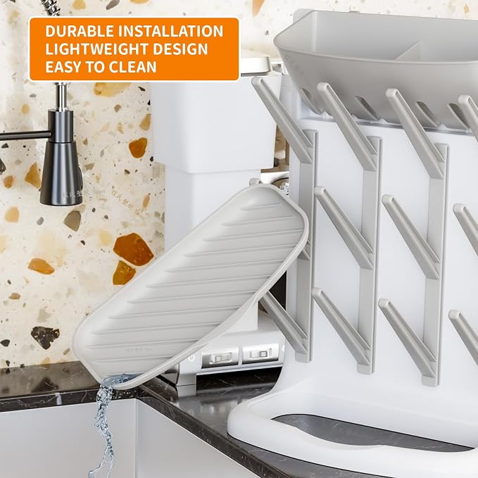 Yieach Larger Vertical Baby Bottle Drying Rack - Image 7