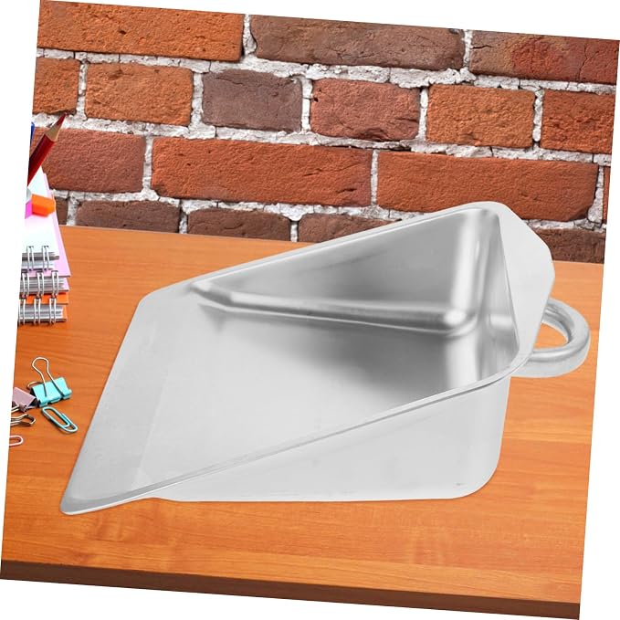 Heavy Duty Handheld Dustpan Stainless Steel Dust Pan Brush Dustpan and Brush - Image 5
